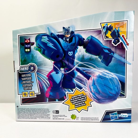PJ Masks Robo-Catboy Preschool Toy with Lights and Sounds for Kids Ages 3 and Up - Picture 4 of 15